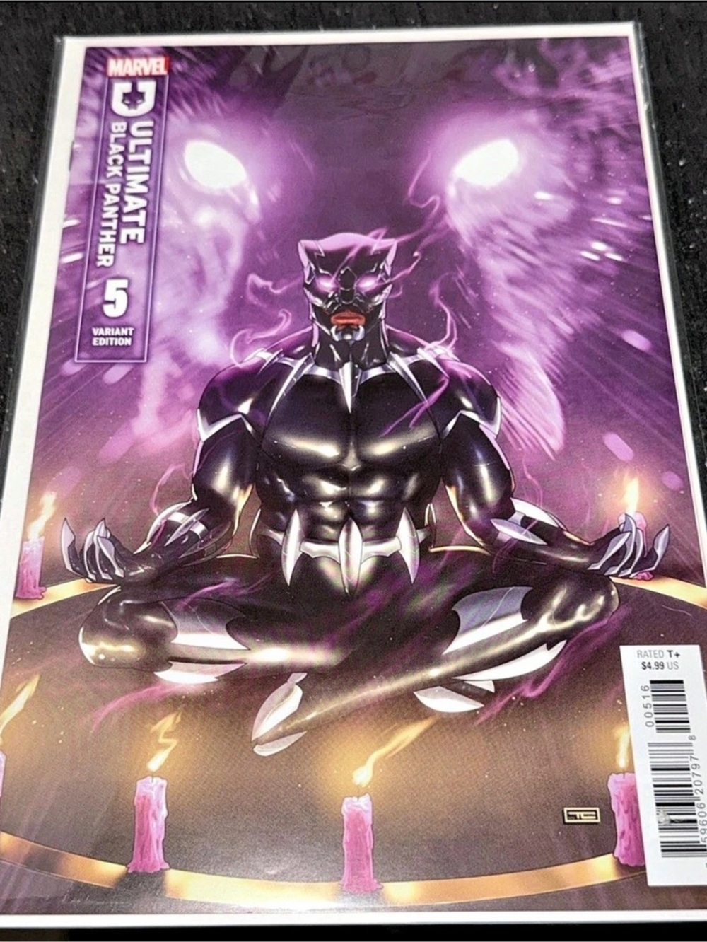 Marvel Ultimate Black Panther #5 Variant Edition Comic Book